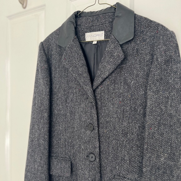 Sandro wool jacket, Sz 8 - Picture 6 of 11